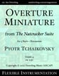 Overture Miniature Concert Band sheet music cover
